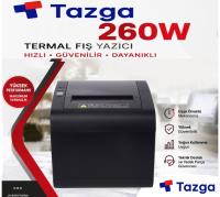 TAZGA PRN-260W TERMAL FİŞ YAZICI USB + ETHERNET+ SERI